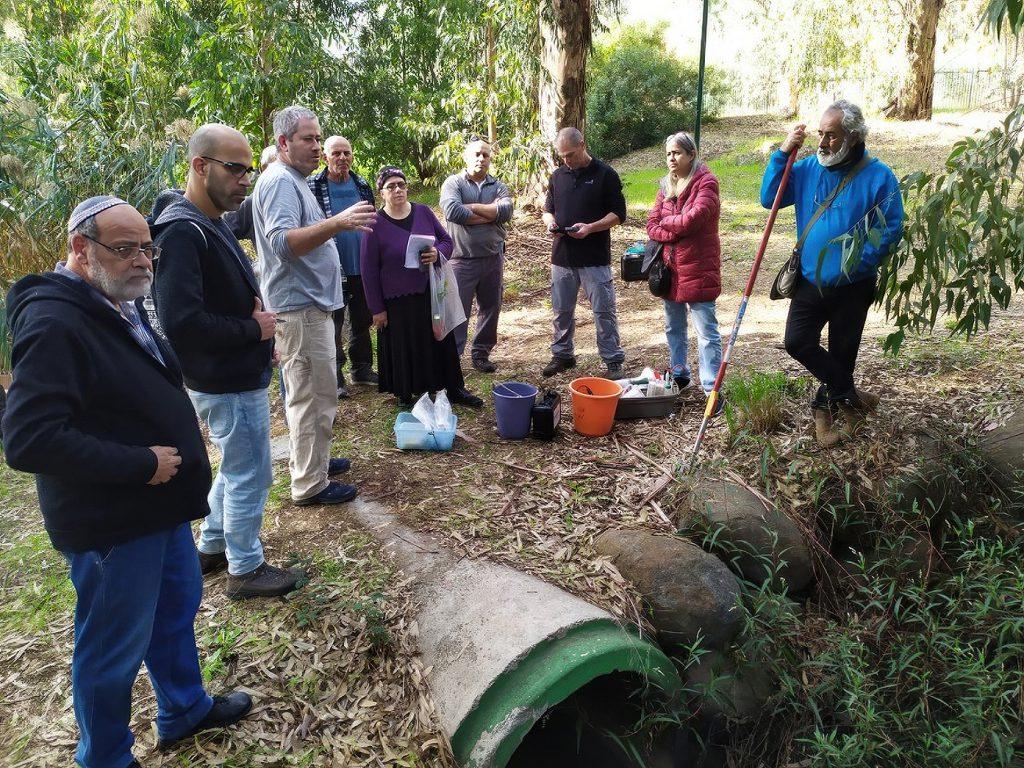 מדע אזרחי וניטור נחלים בנחל עין זהב